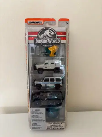 [Matchbox] 쥬라기 월드 다이캐스트 미니카 5카 팩