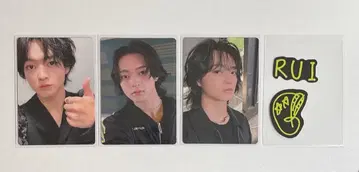 THE LAST PIECE 러스피 RUI 루이 포토 카드 스티커 세트