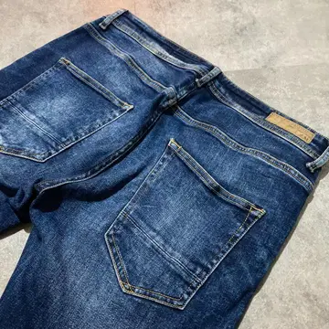 [ ZARA MAN ] 자라 맨 데미지 리페어 가공 스트레치 스키니 데님