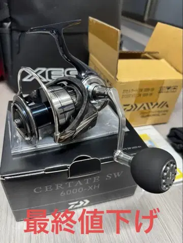 DAIWA 21 셀테이트 SW 6000 XH 미사용 새상품 쇼어지깅