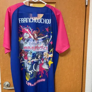 [미사용 새상품] 히사미츠 스프링스 x 좀비랜드 사가 콜라보 T셔츠