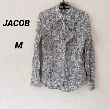 JACOB [ M ] 프릴 달린 꽃무늬 셔츠