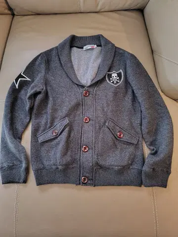 자켓 가디건 그레이