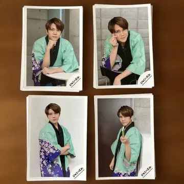 사사키 타카히로 7 MEN 사무라이 공식 사진 4종 36장 각 9장