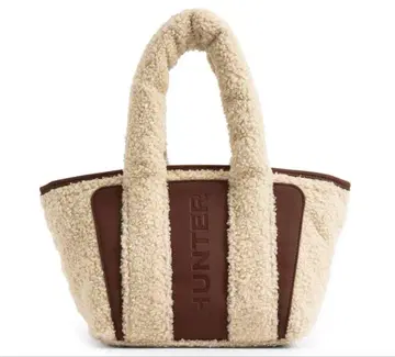 HUNTER 토트백 베이지/브라운