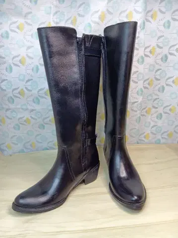 RANDA 롱 부츠 여성용 블랙 S 사이즈(B-23)