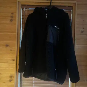 MILKFED. 플리스 자켓 블랙 M 사이즈
