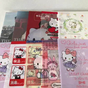 헬로키티 클리어 파일 10장