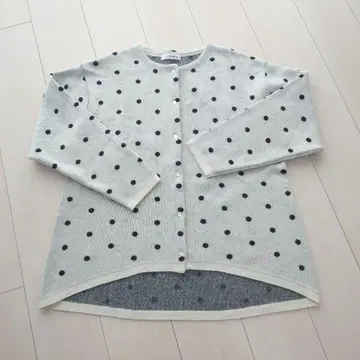 unminou 도트 박스 가디건