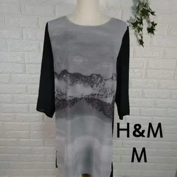 H&M / 그라데이션 프린트 / 원피스 / M