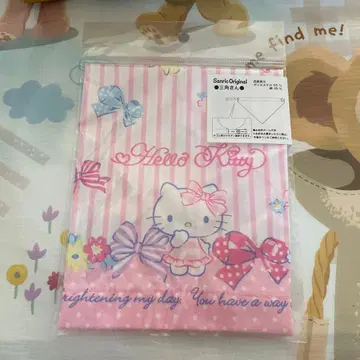 새상품 산리오 키티 삼각건