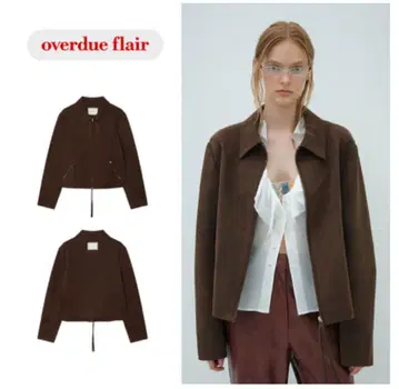 새상품 overdue flair WESTERN SUEDE JACKET