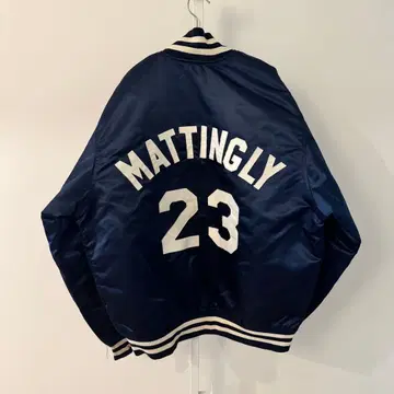 80s MLB 뉴욕 양키스 나일론 바시티 자켓