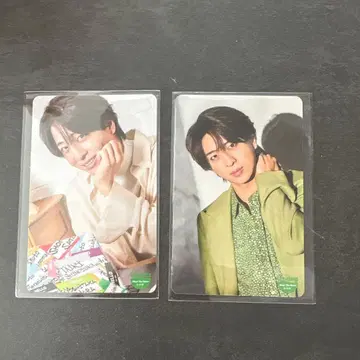 timelesz 트레이딩 카드 테라니시 타쿠토 키쿠치 후마