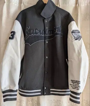 바시티 자켓 WEGO 멜톤 와펜 바시티 자켓 남녀 공용 남성용 아우터