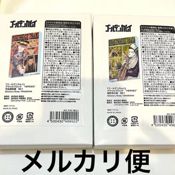 골든 카무이 아크릴 블록 HEROES 오가타 햐쿠노스케 우사미 토키시게