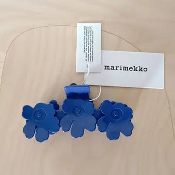 미사용 새상품 마리메꼬 Mini Unikko hair clip 퍼플