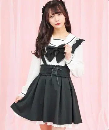 Secret Honey 세일러 셋업