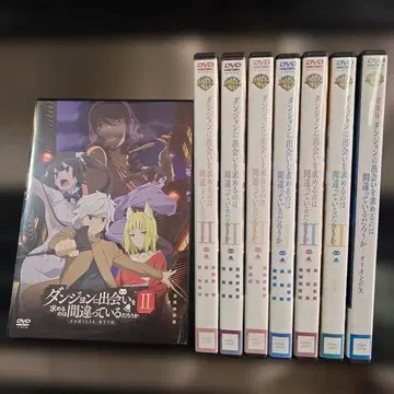 던전에서 만남을 추구하면 안 되는 걸까 II 전 8권 DVD