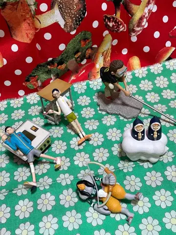 마츠모토 타이요 피규어 세트 철콘 근크리트 쿠로 핑퐁 페코 스마일