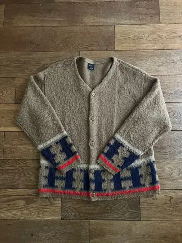 HUF 모헤어 가디건 L 사이즈