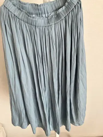 라이트 블루 플리츠 스커트 사이즈 36