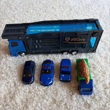 토미카 폴리스 미니카 세트 트레일러 포함