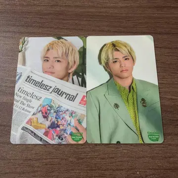 timelesz 사토 쇼리 시노즈카 다이키 트레이딩 카드