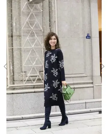 Seventen 스즈란 니트 원피스