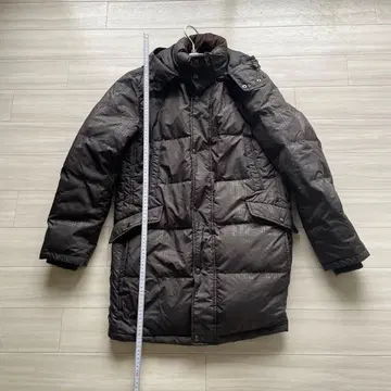 [ CHRISTIAN ORANI ] 다크 브라운 롱 다운 자켓