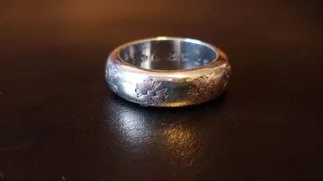 새상품급 실버 925 반지 구제샵 구매 크로스 반지