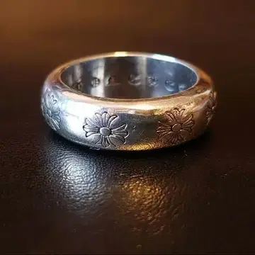 새상품급 실버 925 반지 반지 크로스 링