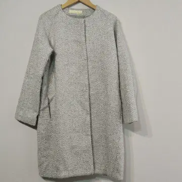 개럴개런트 헤링본 롱 코트