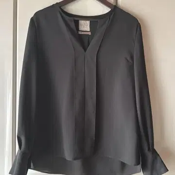 DAISY LIN for FOXEY 블랙 긴팔 셔츠