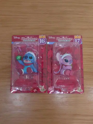 크리스마스 오너먼트 복권 스티치&엔젤