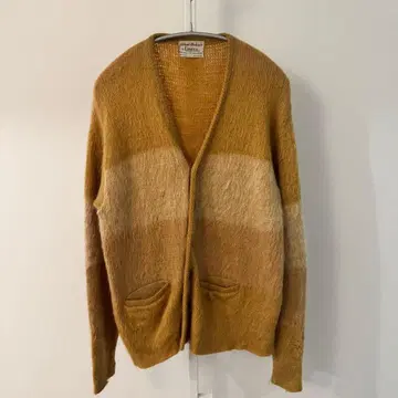 60s 빈티지 CAMPUS 모헤어 니트 가디건