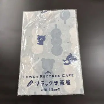 [미개봉 새상품] 리락쿠마 타워 레코드 카페 콜라보 손수건 2016 38
