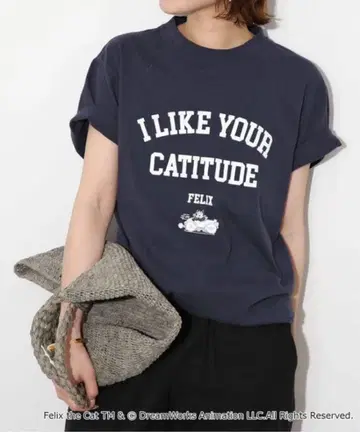 슬로브 이에나 BALMYDAYS FELIX TEE 네이비