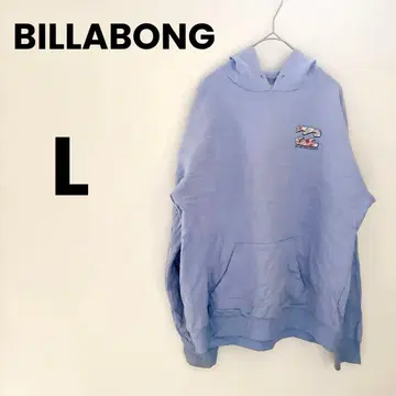 BILLABONG 후드티 풀오버 [ L ] 라이트 블루