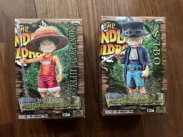 [ 미개봉 ] 원피스 DX 피규어 2개 세트 루피 사보