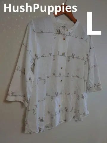 허시파피 자수 블라우스 강아지 11/11까지 최종 가격 인하