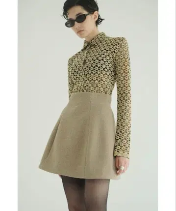 *컨디션 최상* CLANE CONSTRUCTIVE MINI SKIRT