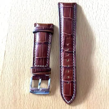 새상품급 오로비안코 브라운 가죽 시계 벨트