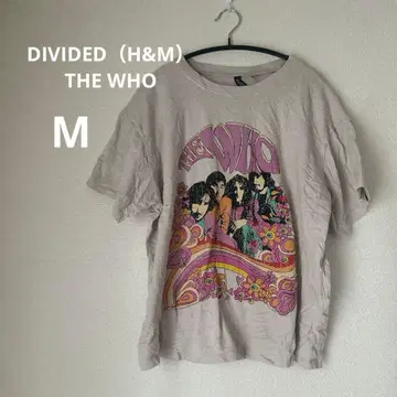 레어 DIVIDED [ M ] The Who 더 후 그래픽 티셔츠