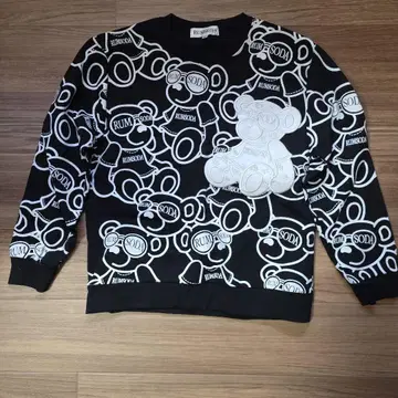 RUMSODA 블랙 화이트 트레이닝복 M