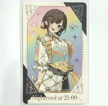 시노노메 에나 그리팅 카드 프로세카 감사제 금박