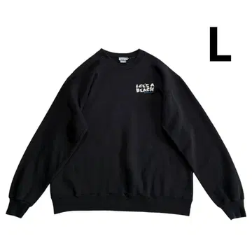 90s USA 라이프즈 어 비치 배드 보이 클럽 맨투맨 L 블랙