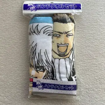 레어 은혼 만사야 신선조 핸드 타월 세트 점프샵 일본제