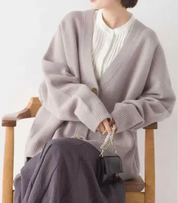 [ yuki x HAPTIC ] 울 압축 니트 숏 코디건