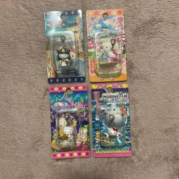 지역 한정 키티 스트랩 지퍼 마스코트 4종